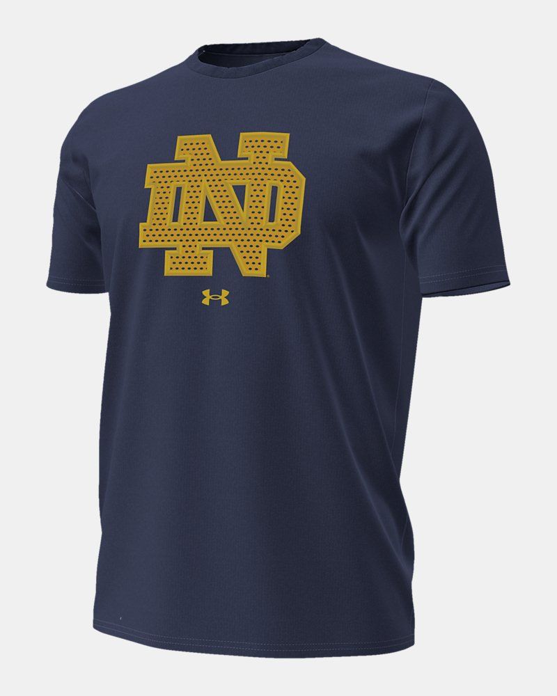 UA Performance Cotton Collegiate Men's Short Sleeve