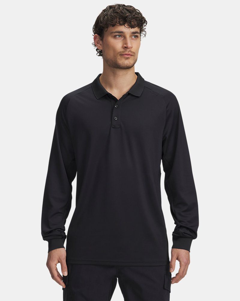 UA Tactical Performance Men's Long Sleeve Polo