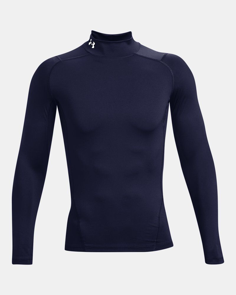 HeatGear® Men's Compression Mock Long Sleeve — view 20