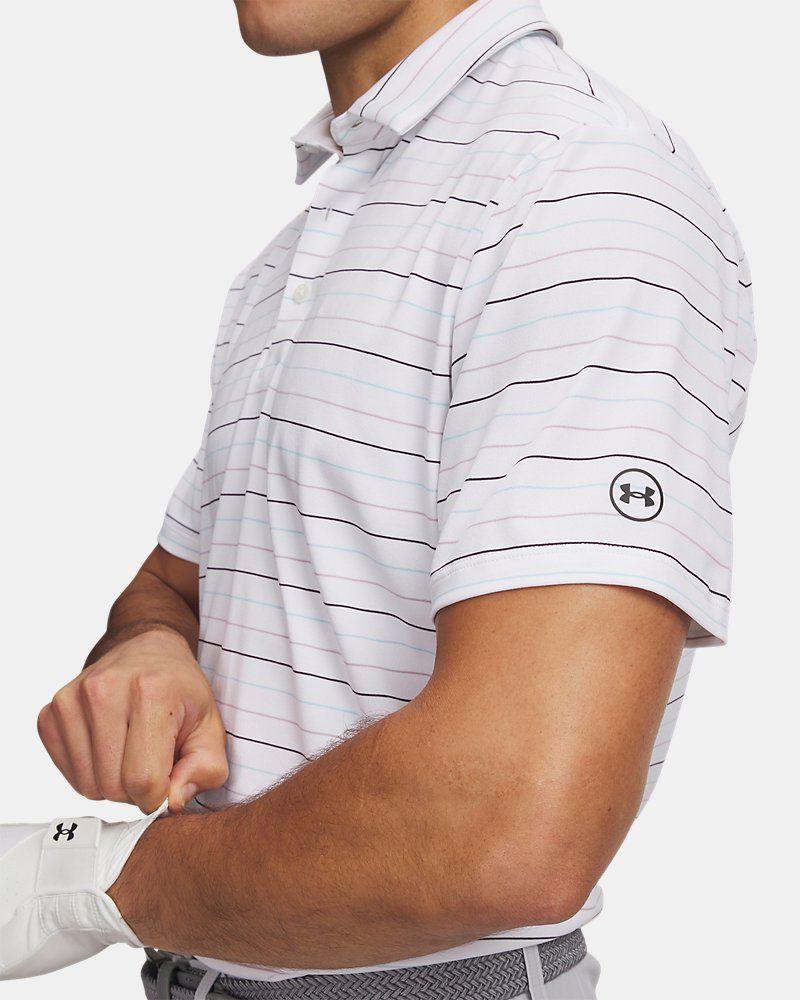 UA ArmourDry Stripe Men's Polo — view 3