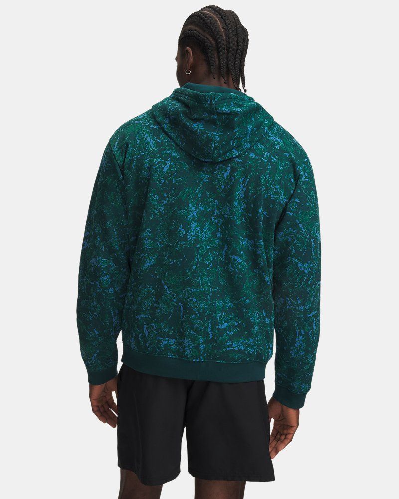 UA Rival Fleece Printed Men's Hoodie — view 11
