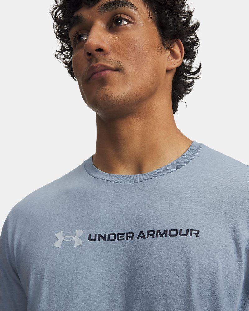 UA Logo Wordmark Men's Short Sleeve — view 3
