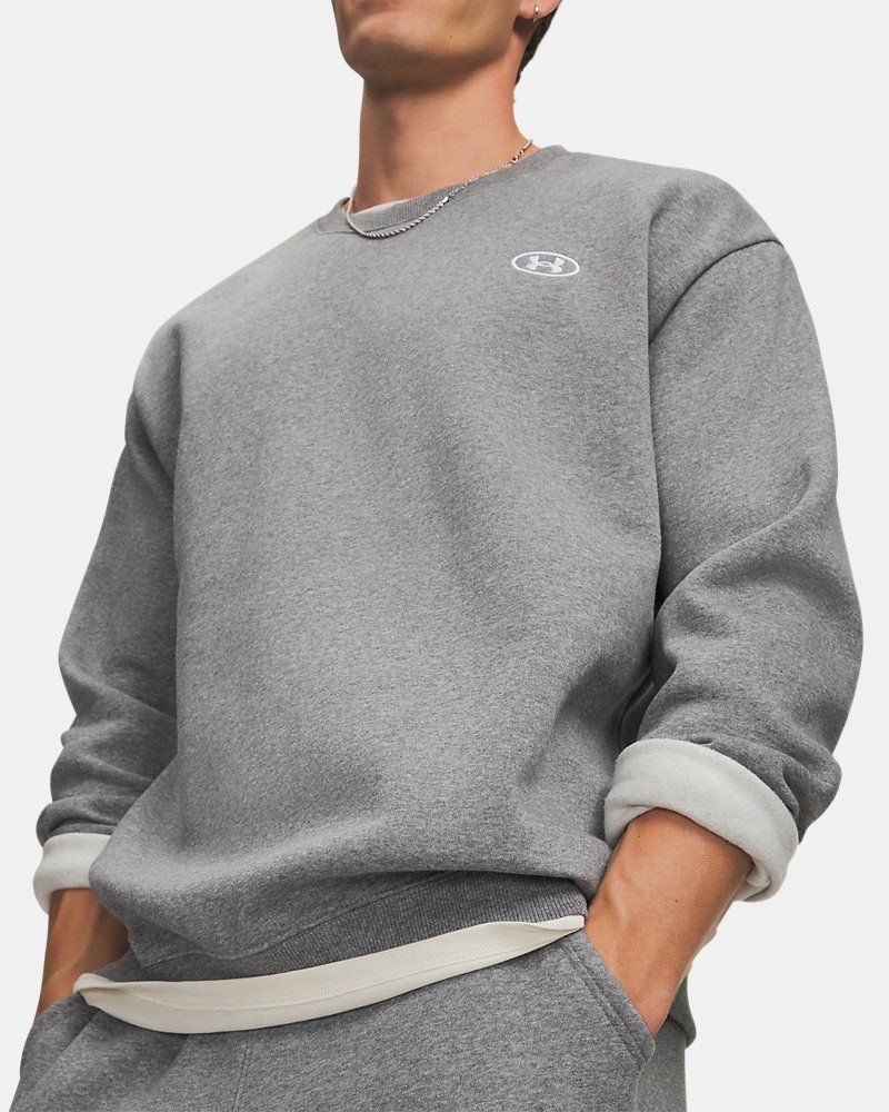 UA Rival Fleece Men's Crew — view 6