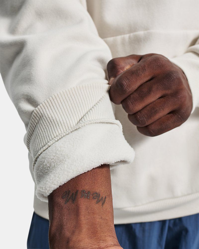 UA Icon Fleece Washed Men's Hoodie — view 6