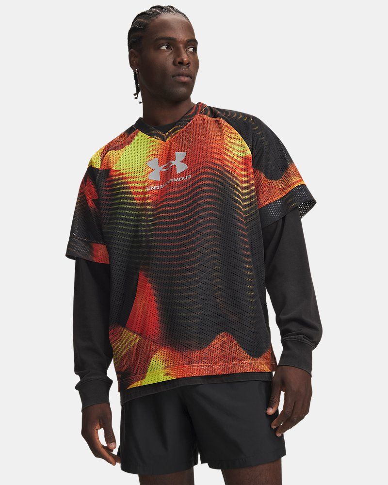 UA Icon Mesh Men's Short Sleeve Jersey — view 4
