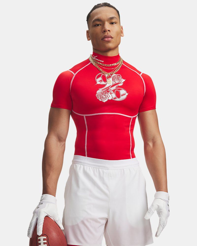HeatGear® Elite VDay Men's Mock Short Sleeve