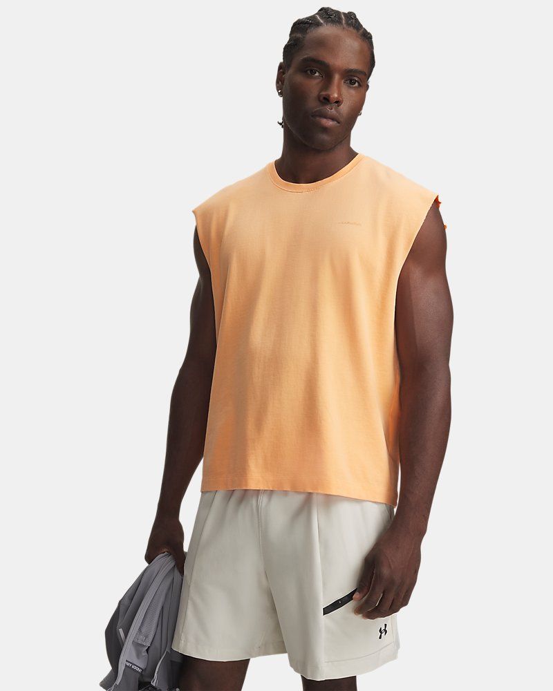 UA Icon Heavyweight Cotton Men's Tank — view 37