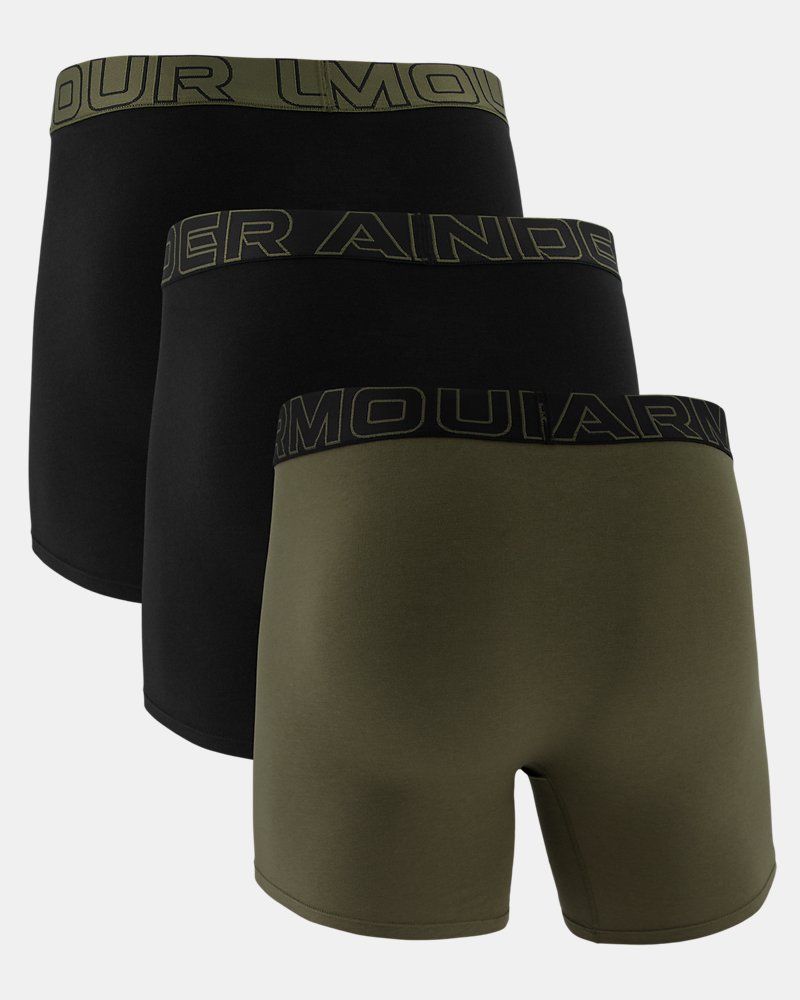UA Performance Cotton Men's 6" 3-Pack Boxerjock® — view 10