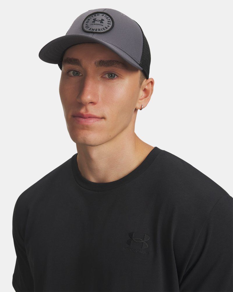 UA Freedom Mid Men's Trucker Hat — view 9