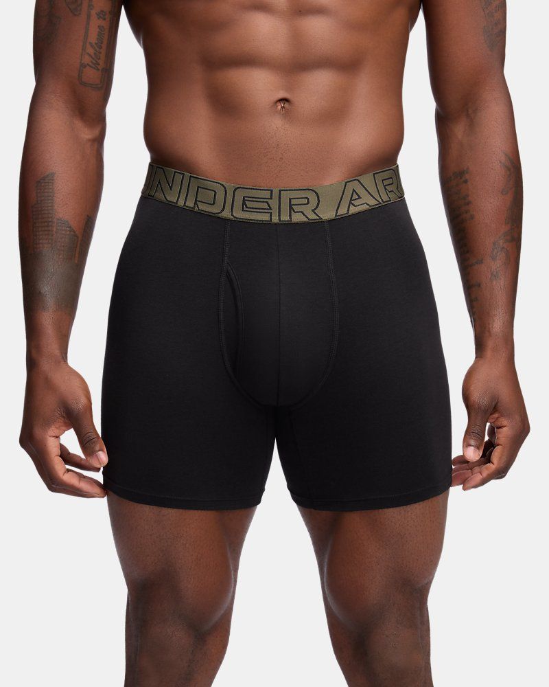 UA Performance Cotton Men's 6" 3-Pack Boxerjock® — view 6