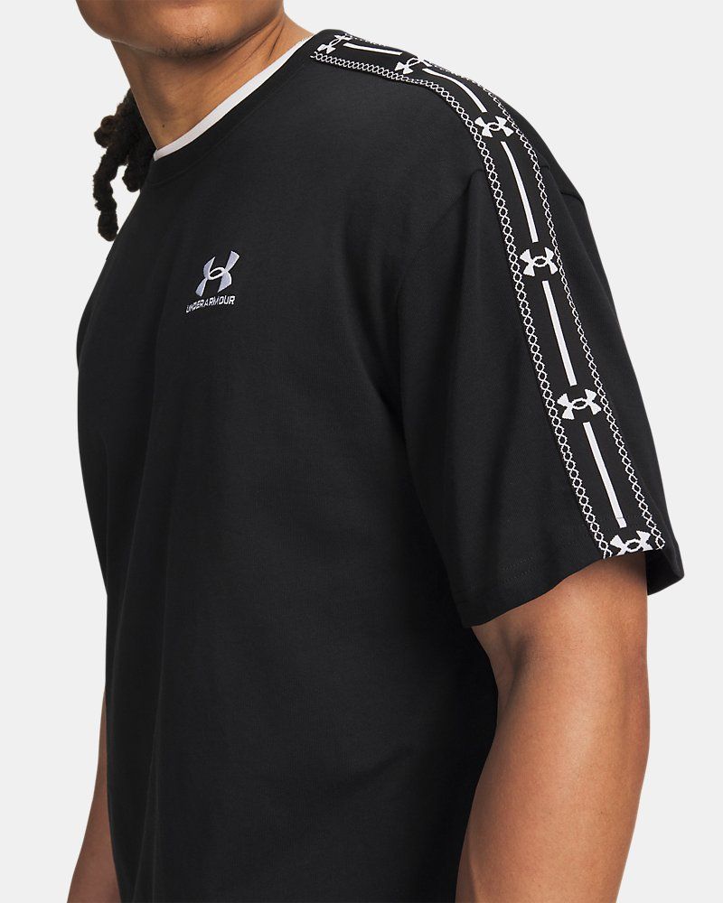 UA Icon Heavyweight Taped Men's Short Sleeve — view 3