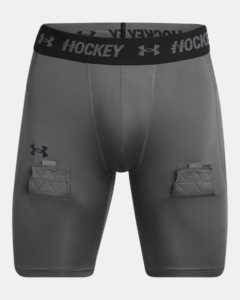 UA Hockey Compression Men's 9" Shorts — view 3