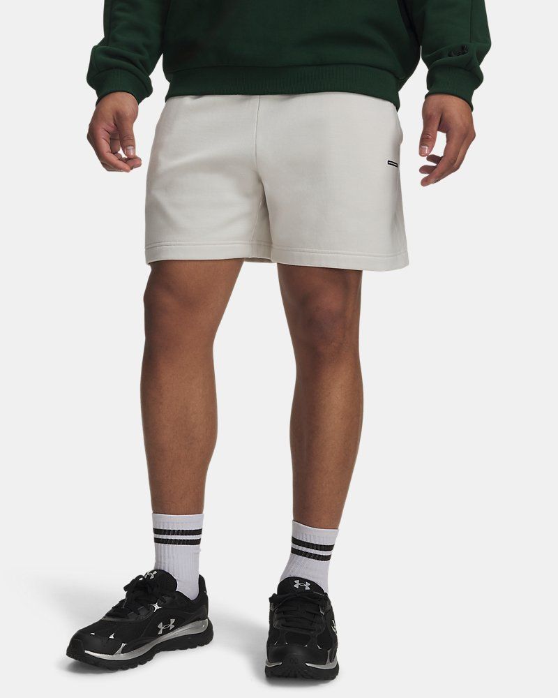 UA Icon Fleece Wash Men's Shorts — view 5