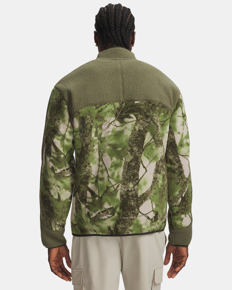 ColdGear® Infrared Basecamp Fleece Camo Men's ½ Zip — view 5
