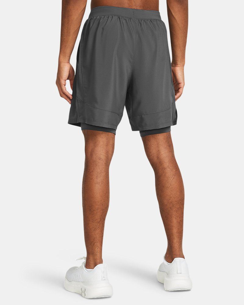 UA Launch Men's 2-in-1 7" Shorts — view 9