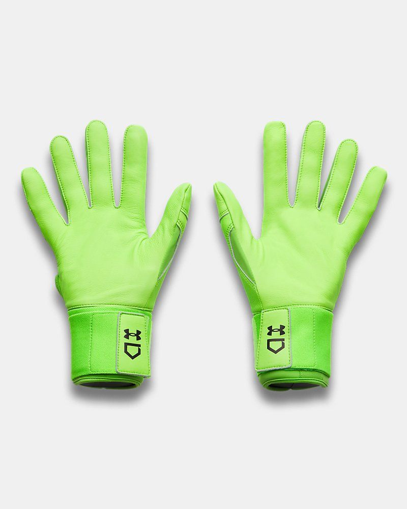 UA Yard 10 Long Cuff Men's Batting Gloves — view 5