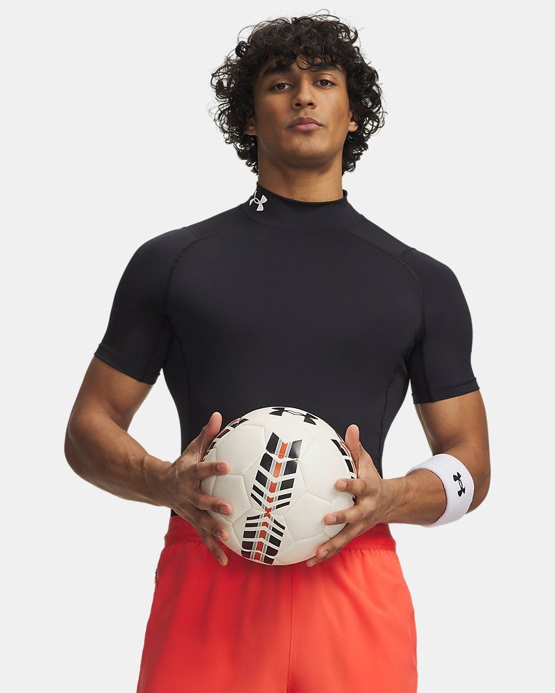 HeatGear® Compression Men's Mock Short Sleeve — view 9