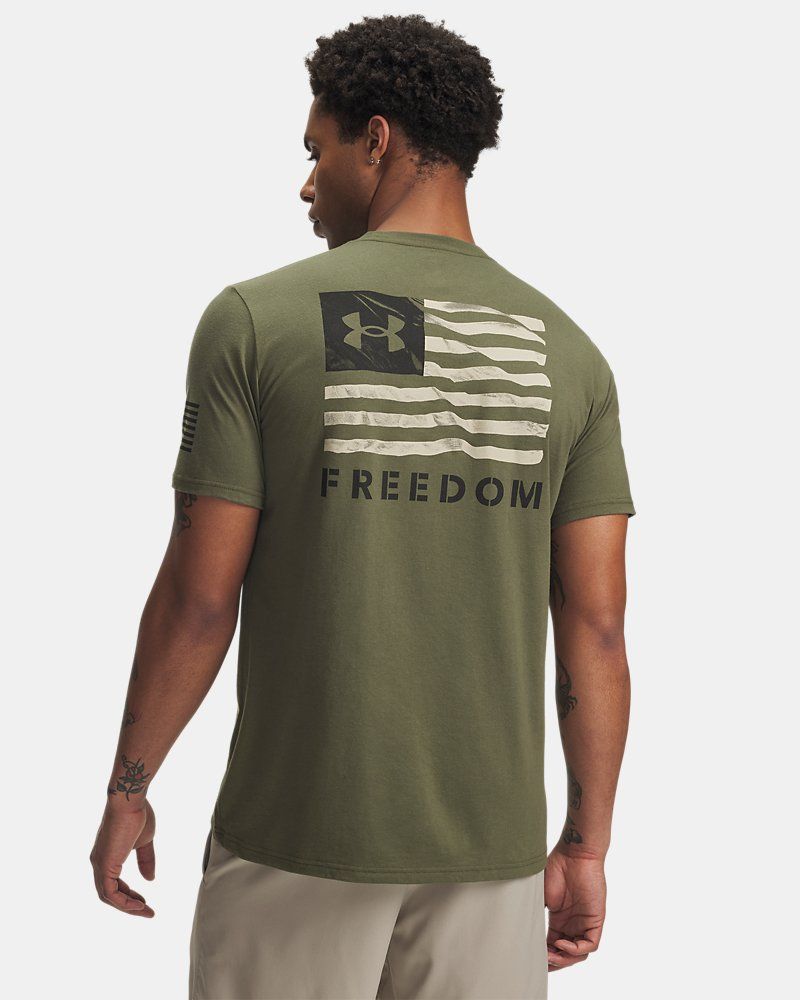 UA Freedom Banner Men's T-Shirt — view 9