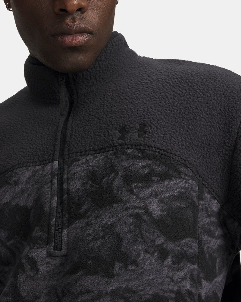 ColdGear® Infrared Basecamp Fleece Camo Men's ½ Zip — view 3