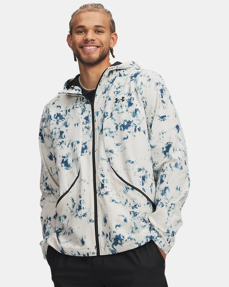 UA Unstoppable Woven Printed Men's Jacket — view 4