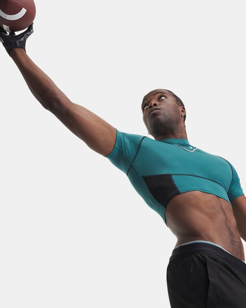 HeatGear® Elite Men's Compression Crop Short Sleeve — view 6