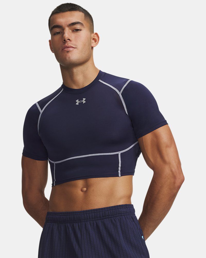 HeatGear® Elite Men's Compression Crop Short Sleeve — view 7
