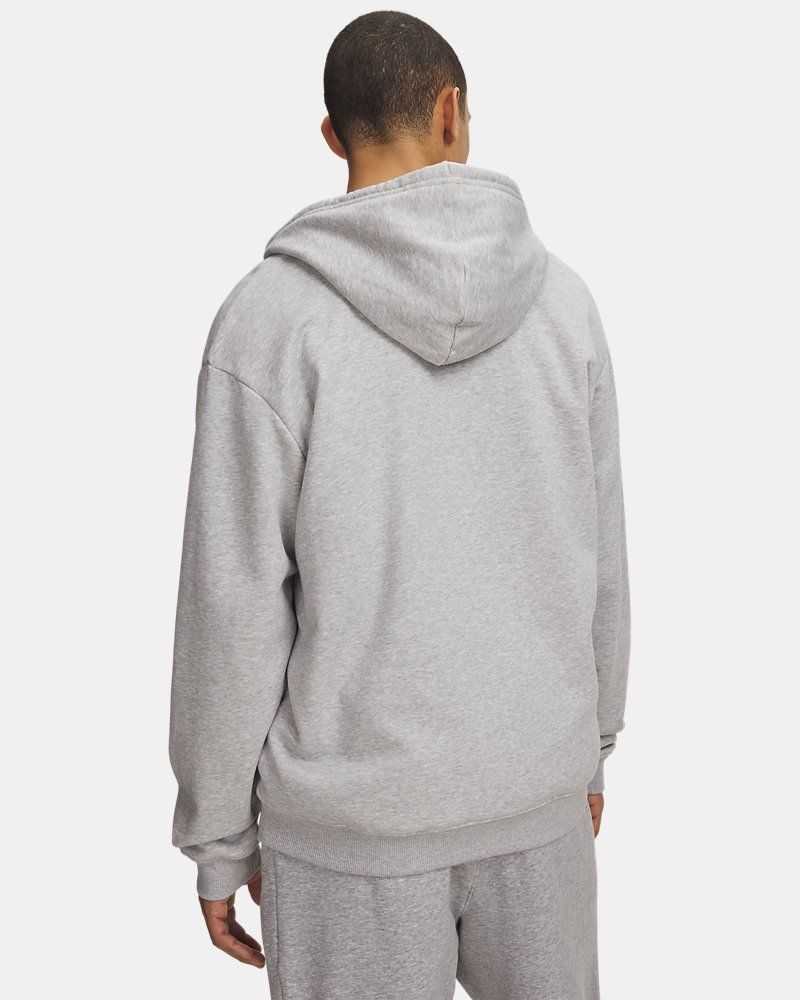 UA Rival Fleece Men's Full-Zip Hoodie — view 5