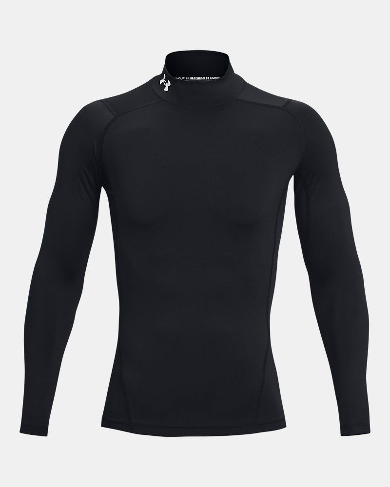 HeatGear® Men's Compression Mock Long Sleeve — view 5