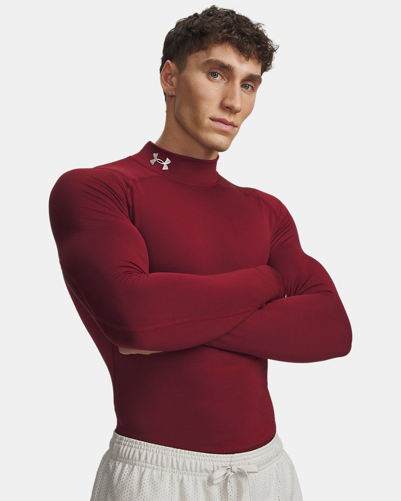 ColdGear® Men's Compression Mock Long Sleeve — view 50