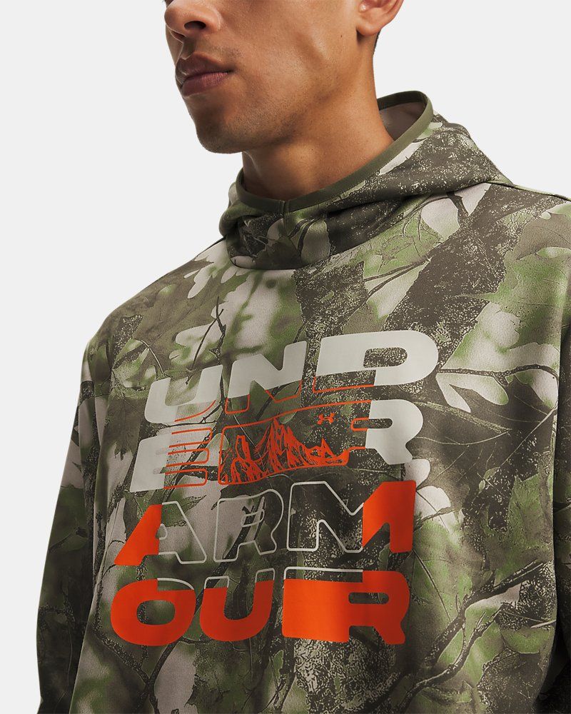 Armour Fleece® Storm Camo Men's Hoodie — view 12