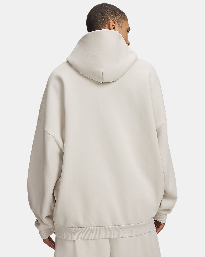 UA Icon Heavyweight Fleece Washed Men's Hoodie — view 5