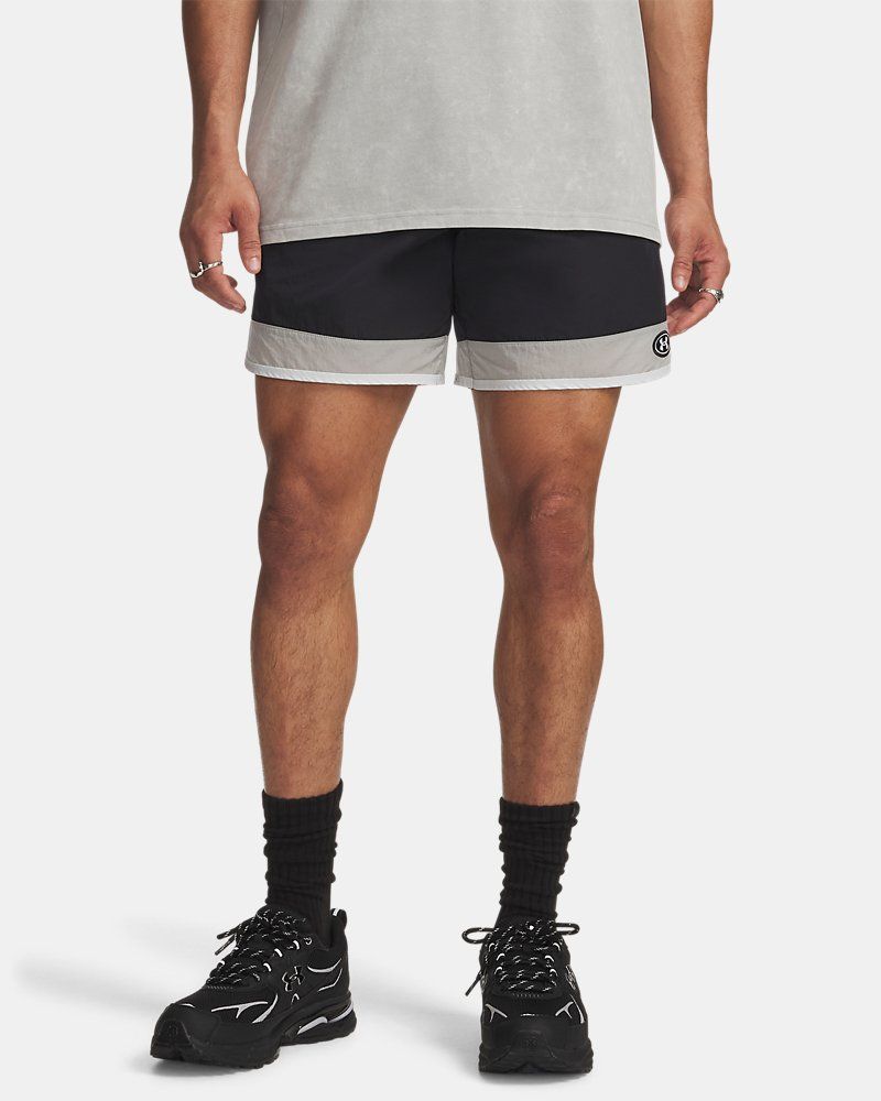 UA Icon Woven Track Men's Shorts — view 9