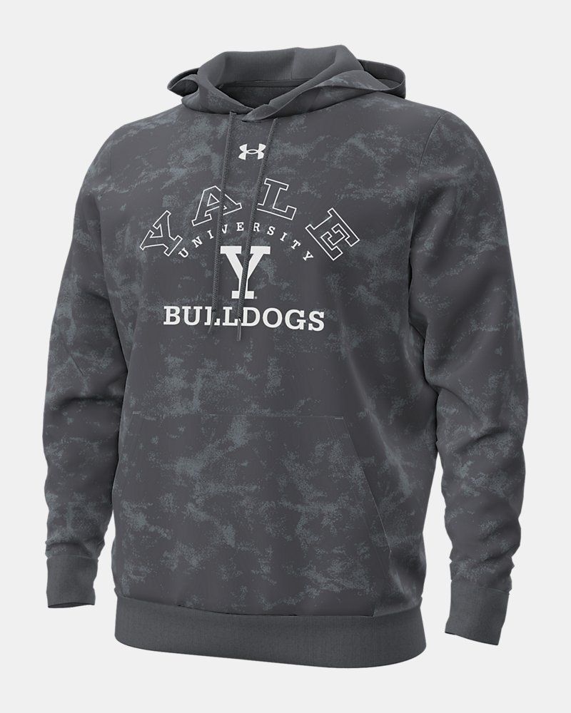 UA Rival Fleece Washed Collegiate Men's Hoodie — view 4