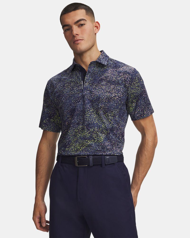 UA ArmourDry Printed Men's Polo — view 4