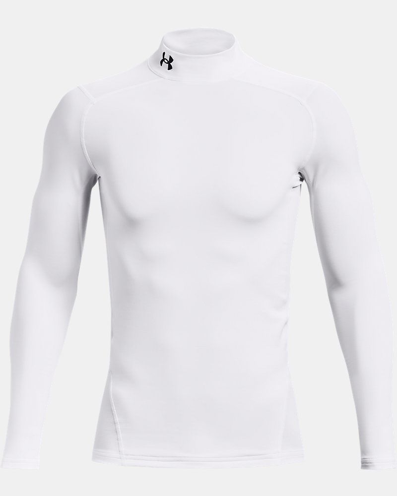 ColdGear® Men's Compression Mock Long Sleeve — view 5