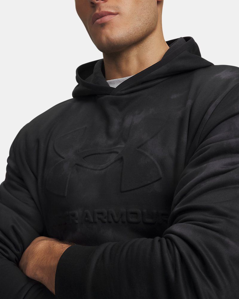 Armour Fleece® Print Emboss Men's Hoodie — view 3