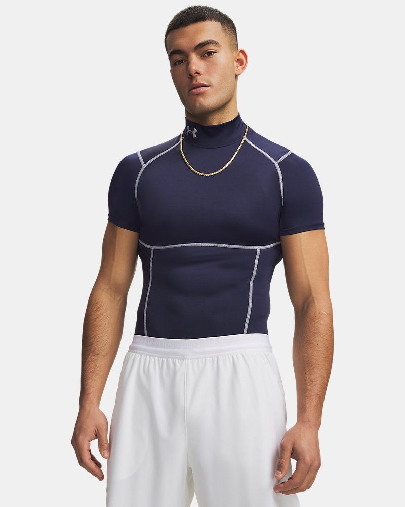 HeatGear® Elite Men's Compression Mock Short Sleeve — view 30