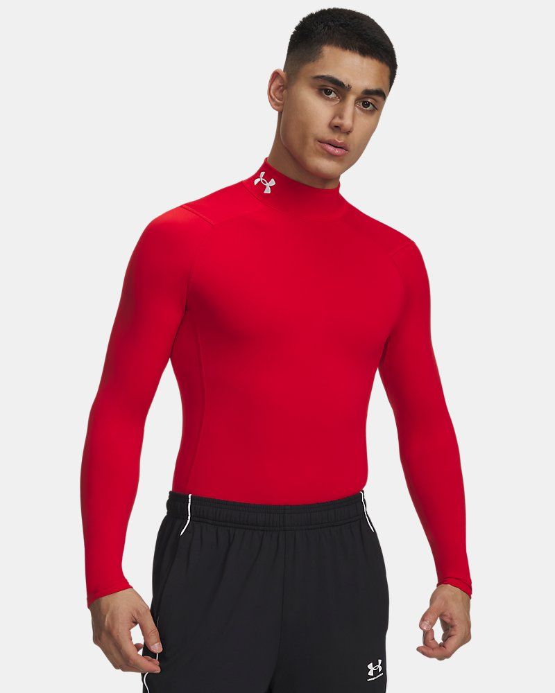 ColdGear® Men's Compression Mock Long Sleeve — view 40