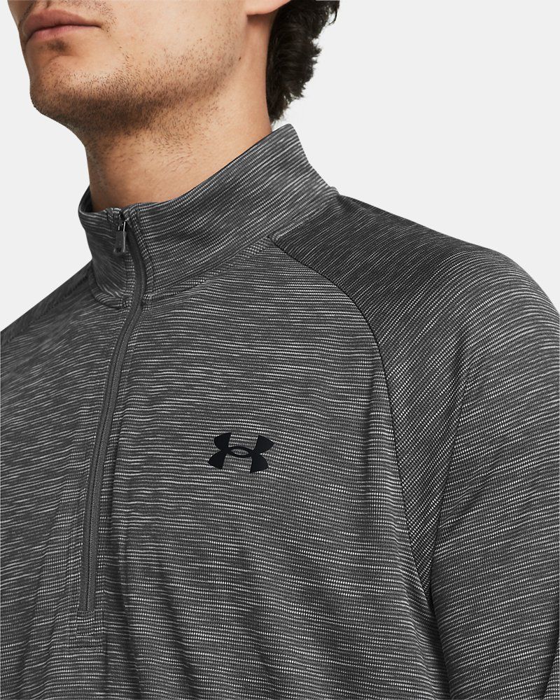 UA Tech™ Textured Men's ½ Zip — view 8