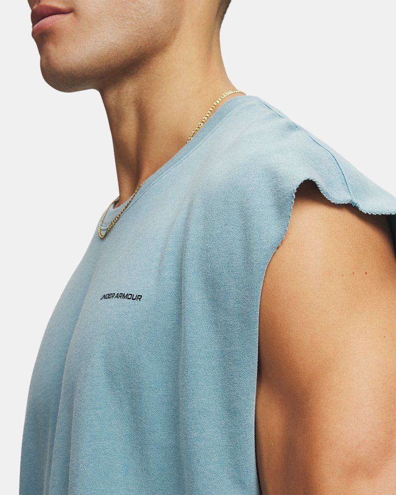 UA Icon Heavyweight Cotton Men's Tank — view 36