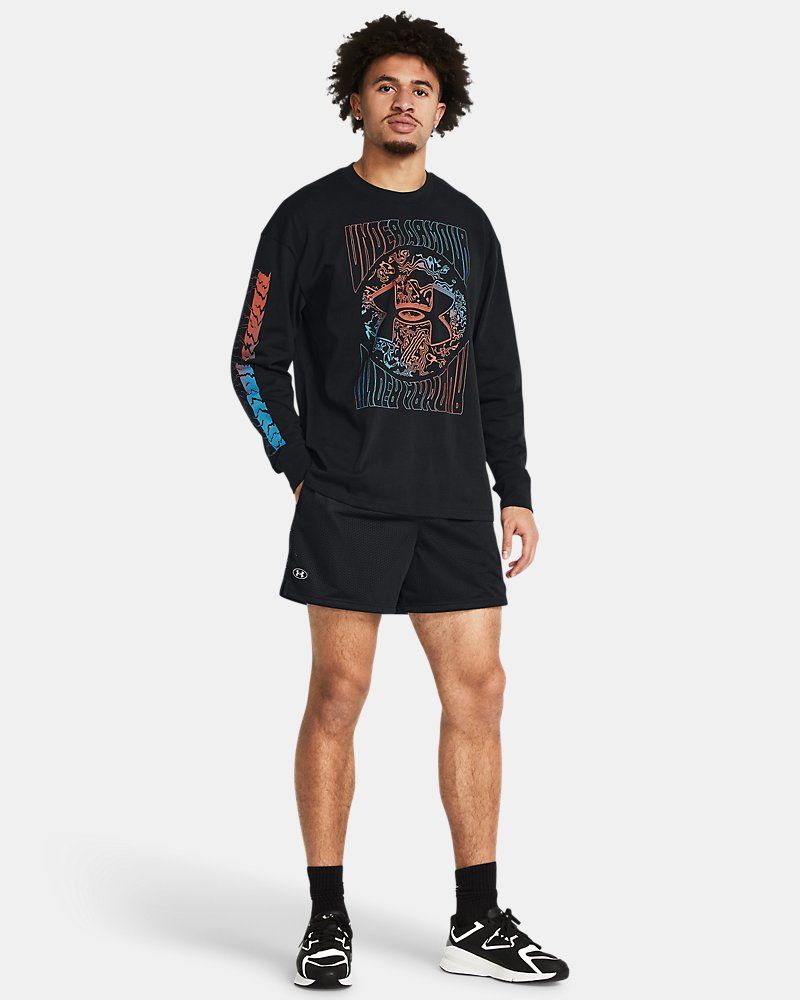 UA Icon Mesh Men's 5" Shorts — view 3
