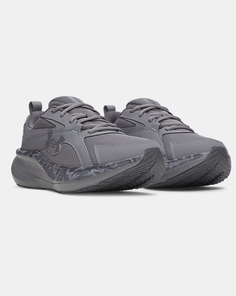 UA Charged+ Assert 11 Camo Men's Running Shoes — view 9