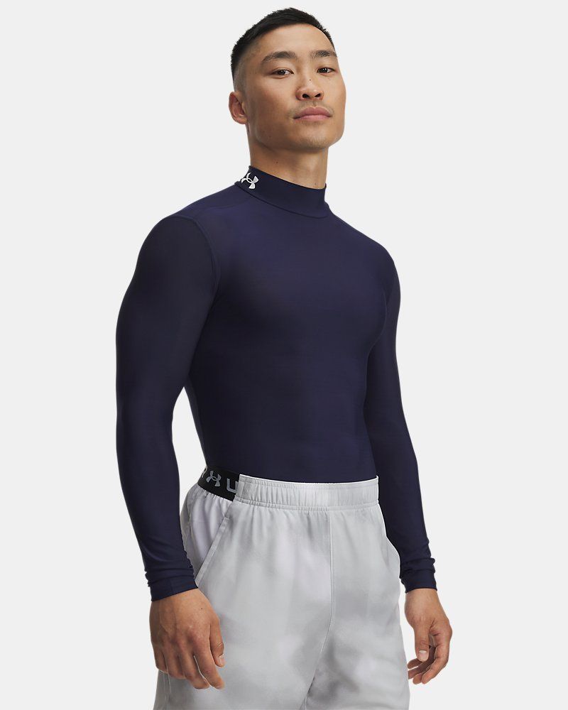 HeatGear® OG Compression Men's Mock Long Sleeve — view 8