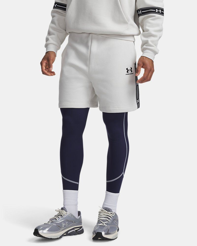 UA Icon Fleece Taped Men's Shorts — view 6