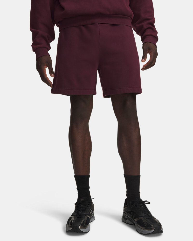 UA Icon Fleece Wash Men's Shorts — view 13