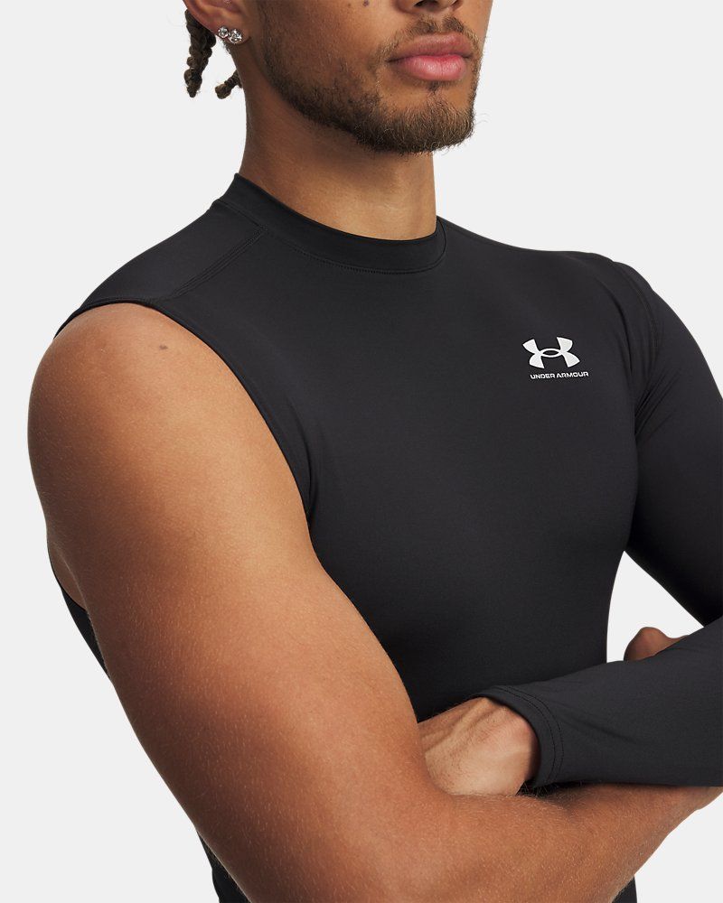 HeatGear® Asymmetrical Left Men's Long Sleeve — view 4
