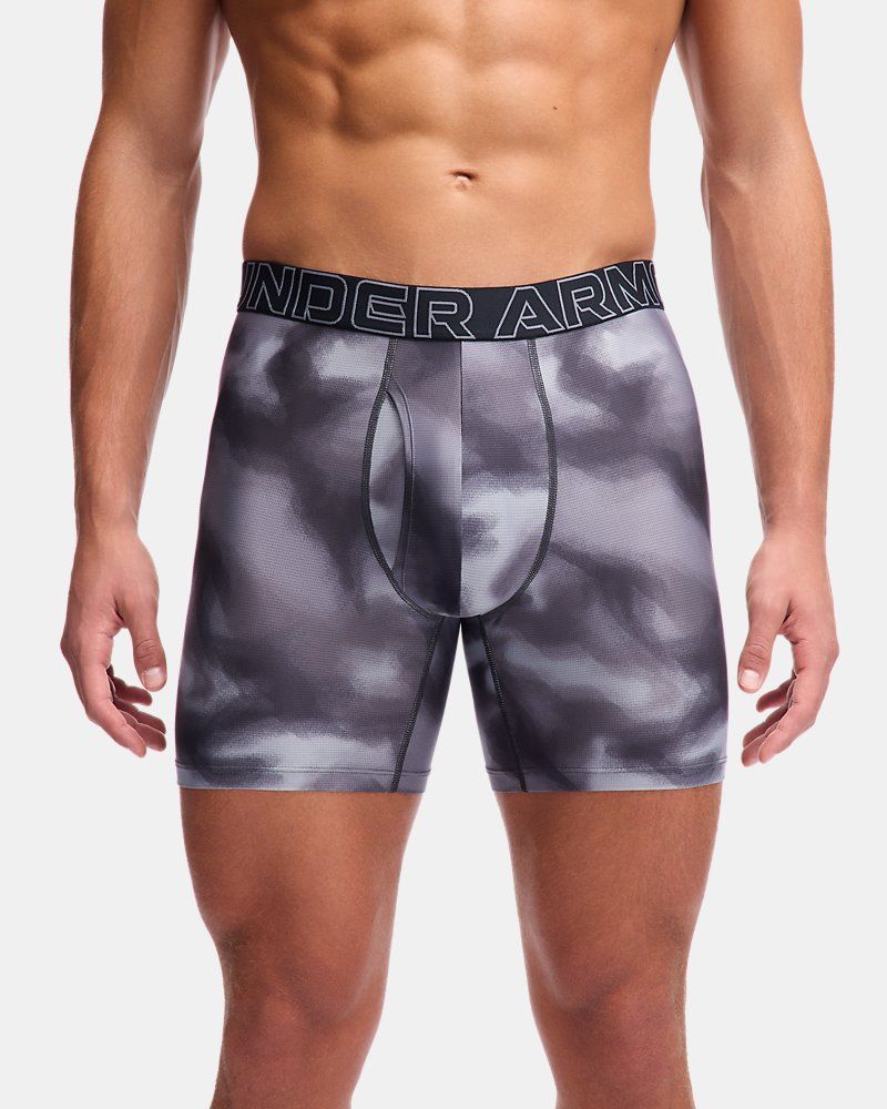UA Performance Tech™ Mesh Printed Men's 6" Boxerjock®