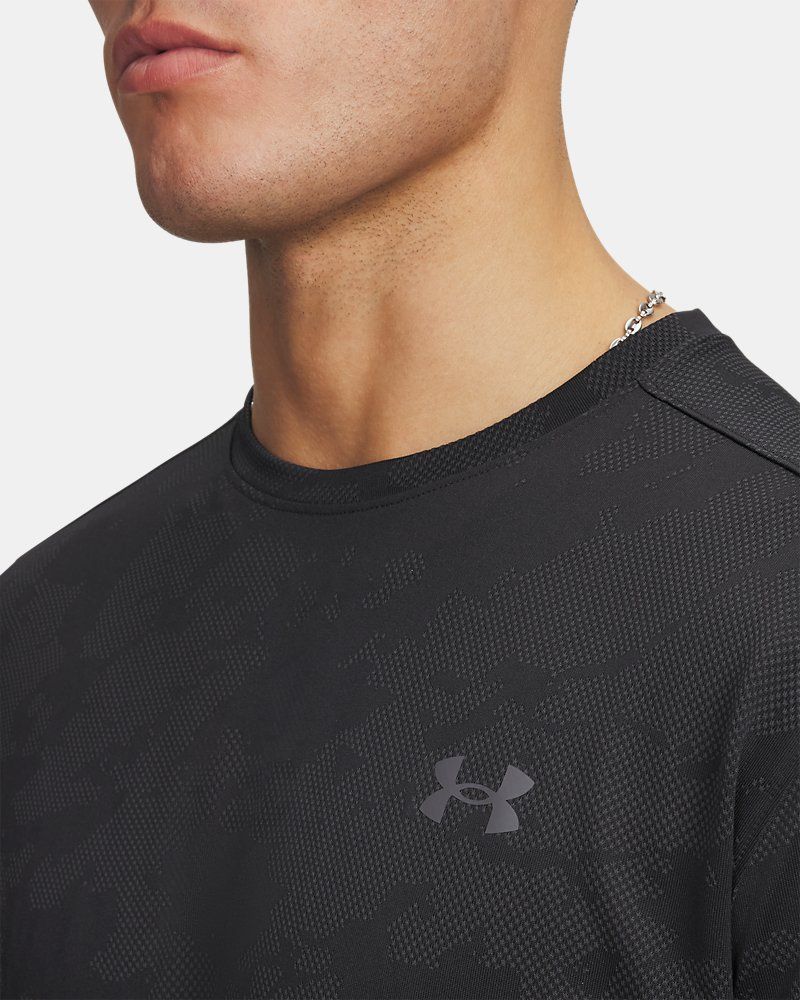 UA Tech™ Vent Jacquard Men's Short Sleeve — view 6