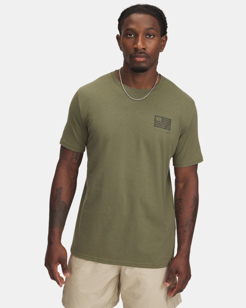 UA Freedom Left Chest Men's Short Sleeve — view 6