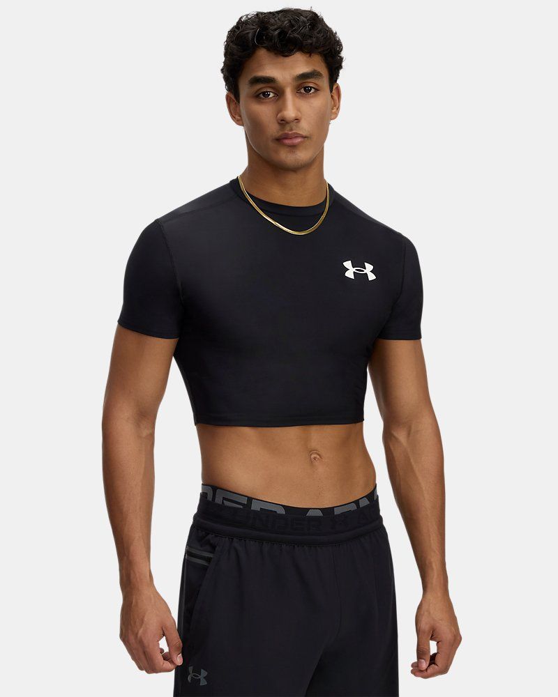 HeatGear® OG Compression Men's Crop Short Sleeve — view 5